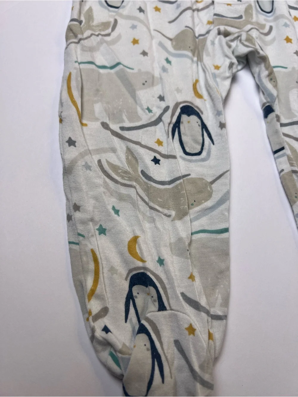 Lot of 2 Magnetic Me Modal Footie Pajamas Size 3-6 Months